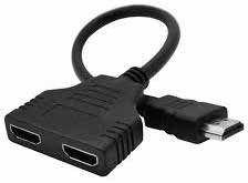 CABLE HDMI EN Y PARA 2 MONITORES