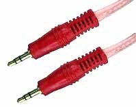 [JV-OX-1X1-1M] CABLE AUDIO 1X1 ESTEREO 3.5MM 1M OXIGENADO