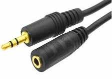 [JV-X35-5M] EXTENSIÓN MACHO HEMBRA ESTEREO 3.5MM 5M