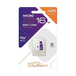 [36330] MEMORIA MICROSD 16GB NP